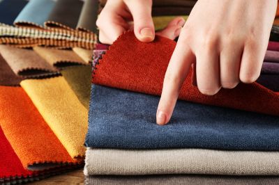 Choose From a Variety of Materials for Upholstery Repair!